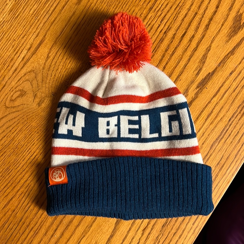 New Belgium beer beanie